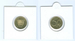 Österreich 50 Groschen PP bzw. handgehoben (Wählen sie unter 1964 - 2001) - Picture 1 of 1