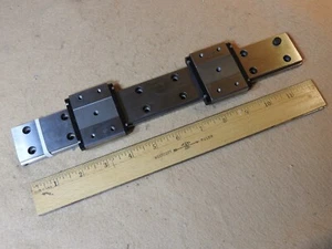 THK RSR 15MW Linearkugellager Schlittenschlitten, 12 Zoll lang, 2 7BII Gleitblöcke - Bild 1 von 6