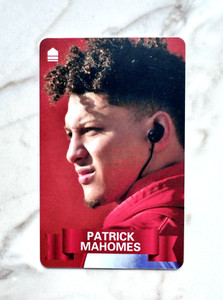 NFL Red Zone Rush RARE Patrick Mahomes Kansas City Chiefs Dave & Busters Card 09
