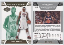 2007-08 Topps Co-Signers Gold Green /59 Josh Smith Marvin Williams #22.2