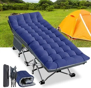 SLSY Feldbett Klappbares Campingbett Mit Matratze und Tragetasche für Erwachsene - Bild 1 von 35