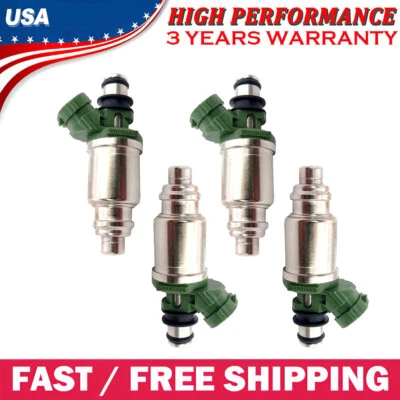 Inyectores de combustible 4X 23250-74100 aptos para Toyota Camry 2,2 L RAV4 2,2 L 1998 1999 2000 Foto 1 de 4