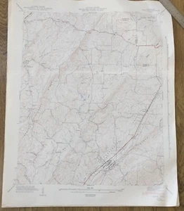 Vintage 1942 Tennessee Map~Niota~Sweetwater~TN USGS Topo Map - Picture 1 of 7