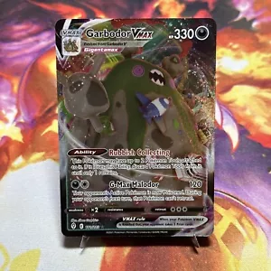 Holo Garbodor VMAX 101/203 Ultra Rare Evolving Skies Pokemon TCG - Picture 1 of 2
