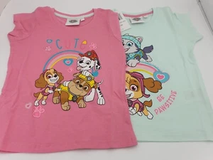 *NEU* 2er Pack Paw Patrol Mädchen T- Shirt Gr. 110/116 + 122/128 - Bild 1 von 6