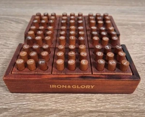 Iron & Glory Sudoku Wooden - Picture 1 of 4