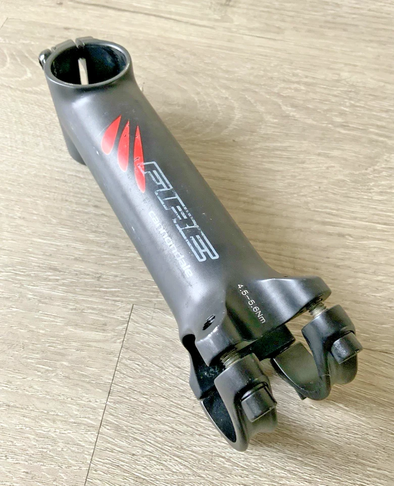 CANNONDALE FIRE THREADLESS STEM 120 MM 1 1/8 INCH CLAMP 31.8 MM 140 GRAMS - Image 1 of 4