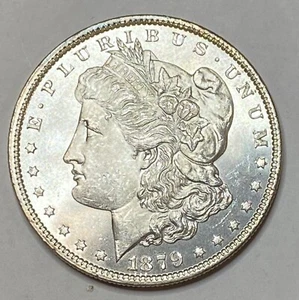 1879 Morgan Silver Dollar RARE DATE !! - Picture 1 of 2