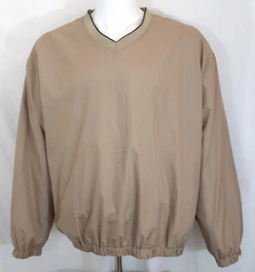 Pro Tour Golf Windbreaker Herren XXL 2XL hellbraun Pullover Jacke cool spielen - Bild 1 von 13