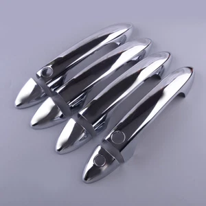 8pcs Chrome ABS Outer Smart Door Handle Cover Trim fit for Honda Pilot 2016-2021 - Foto 1 di 4
