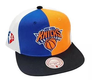 New York Knicks Mitchell & Ness NBA Team Era Pinwheel Snapback Mütze Cap NEU - Bild 1 von 9