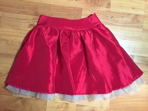 Charter Club Girls Sz. 7 Christmas Holiday Special Occasion Red Skirt - Picture 1 of 7