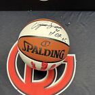 Dominique Wilkins Autographed Spalding Basketball W/ Handprint Atlanta Hawks