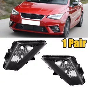 1 Pair Front Bumper Fog Light Fog Lamp Without Bulb For Seat IBIZA 2018-2021 - Picture 1 of 6