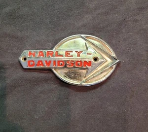 Harley Gastank Emblem Panhead Sportster 59-60 ACME OEM Right Side - Picture 1 of 3