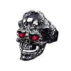 Skull Adjustable Opening Rings Alloy Material Party Jewelry For Man