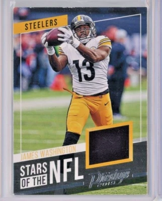 2019 Prestige Stars of the NFL Relic #SS-JW James Washington - Steelers - Image 1 of 2