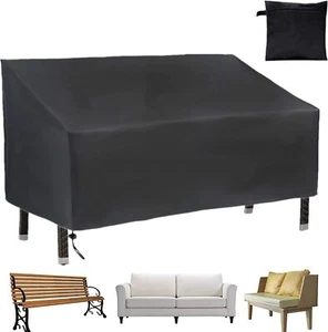 4-Seater Patio Bench Sofa Cover Waterproof Heavy Duty Outdoor Furniture Covers - Picture 1 of 12