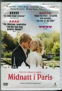 Midnatti i Paris (Midnight in Paris) DVD Swedish Market Release  Movie/Film - Picture 1 of 2