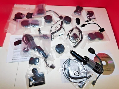 Harley Davidson гарнитура оборудование лот наушников микрофонов шнуры и т. д., 2/24 - Изображение 1 из 4