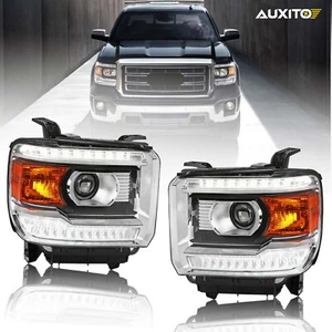 2pcs H11 LED Headlight High Low Beam Bulbs 6500K White H8 H9 Super Bright AUXITO - Picture 1 of 19