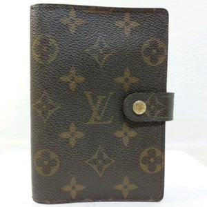 Louis Vuitton R20005 Monogram Agenda PM Notizbuchhülle Leder Auth Gebraucht - Bild 1 von 6
