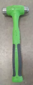Snap-on HBBD24 24 ounce Ball Peen Soft Grip Dead Blow Hammer (Green) - Foto 1 di 7