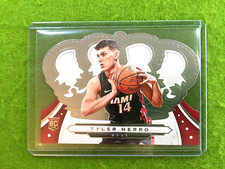 TYLER HERRO ROOKIE CARD JERSEY #14 HEAT  2019 Panini Crown Royale Tyler Herro RC
