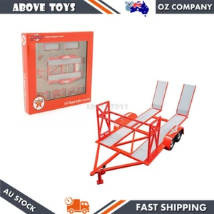 GMP Texaco Tandem Car Trailer With Tyre Rack Diecast Model For 1:43 Scale Car - Bild 1 von 4