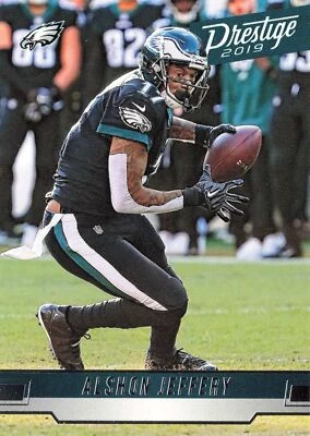 Alshon Jeffery 2019 Panini Prestige #162 Philadelphia Eagles Football - Image 1 of 2