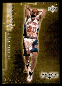 1998-99 Upper Deck Black Diamond Triple Diamond #62 Allan Houston SN #/1500 - Bild 1 von 2