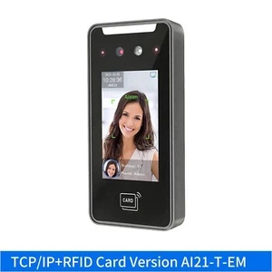 5000 User Time Attendance Biometric Face Recognition 2MP Camera Digital Employee - Bild 1 von 19