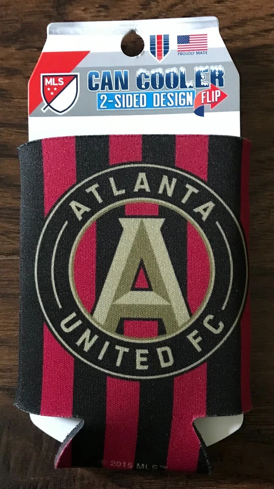 Enfriador de latas con logotipo de Atlanta United FC fútbol MLS ATL enfriador de latas de cerveza envío gratuito Foto 1 de 1