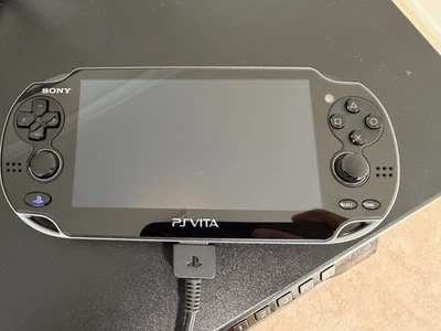 Sony PlayStation Vita (PSVita) - PCH-1002 - CFW - SD2Vita + 128gb SD - og cables - image 1 of 4