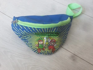  Sacoche Banane Besace Nintendo ZELDA/MARIO Lisence Officielle 1989 Vintage  - Foto 1 di 11