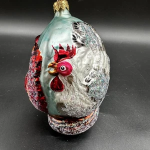 1995 Christopher Radko Three French Hens 5" Ornament 12 Days of Christmas 60/10K - Picture 1 of 16