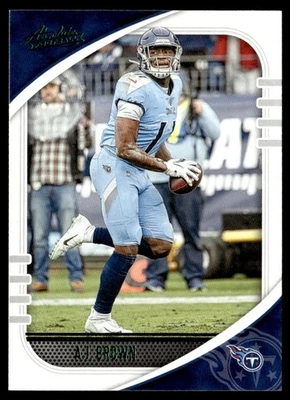 2020 Panini Absolute A.J. Brown Tennessee Titans #87 - Image 1 of 2