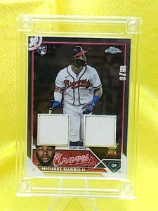 Jersey Fusion Rookie Edition Michael Harris II /50 Game Worn Hose - Bild 1 von 2
