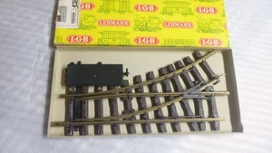 LGB 1215-elektrische Weiche links G -TOP electric right switch gauge G(art.B) - Bild 1 von 1