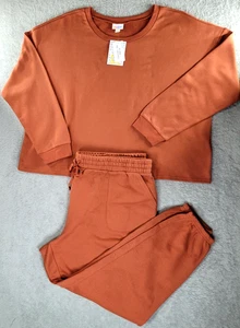 Lularoe Lulu Set Oberteil und Unterteil Jogger Kürbis Damen Gr. 3XL 24 - 26 Neu/Etikett - Bild 1 von 24