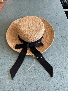 Ladies Scala Natural Fibre Straw Hat ( UK Seller ) - Picture 1 of 5