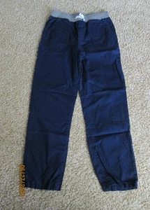 Carter's Cotton Pants - Boys Size 14 - Elastic Waist, Pockets, Navy - Picture 1 of 9