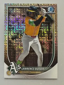 2025 Bowman Chrome Lawrence Butler Mojo Refractor #65 A's - Picture 1 of 2