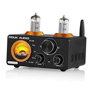 ST-01 PRO 200W Bluetooth Amplifier, 2 Channel Vacuum Tube Power Amp with USB - Picture 1 of 7