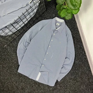Lacoste Vintage Shirt Button Up Mini Logo Checkered - Picture 1 of 6
