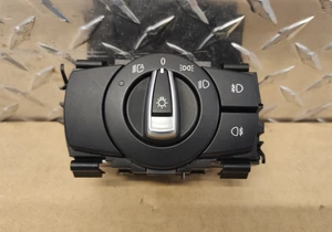 Interruptor Faro Original BMW E8x E9x Auto Xenón LCI Cromo Buen Estado - Imagen 1 de 3