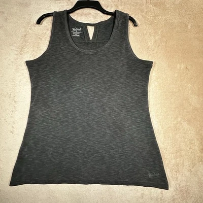 Camisa Woolrich Para Mujer XL Cielo Profundo Camiseta sin Mangas Ligera Informal Gris Atlética Foto 1 de 4