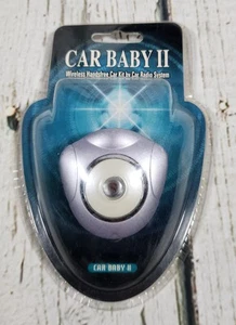 Kit mains libres sans fil haut-parleurs voiture bébé II 2 système radio argent - Photo 1 sur 2