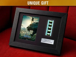 BLACK PANTHER (2018) Certified 35mm Film Cells in an LED Backlit Frame - Picture 1 of 10