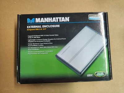 Manhattan - box esterno per hard disk 2.5" USB 2.0 - Immagine 1 di 3